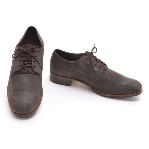 Men J. Wilton Blake Fatte a mano Brown Leather Oxfords 41 main image 8